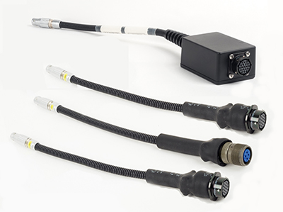 The kit’s four adaptors enable you to use a variety of probe types