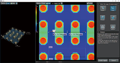 Simplify the measurement area
