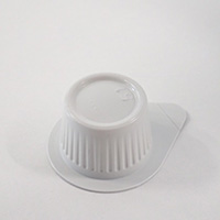 Coffee cream single-serve cup