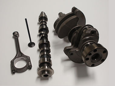Various forged products used in vehicles