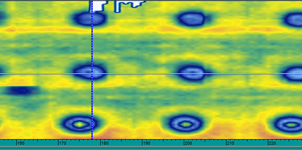 Amplitude C-scan using the OmniScan flaw detector