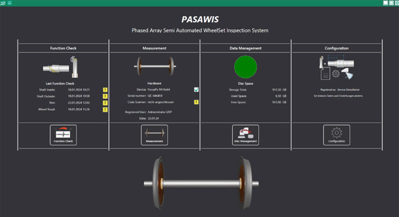 PASAWIS Acquisition and Data Analysis Software