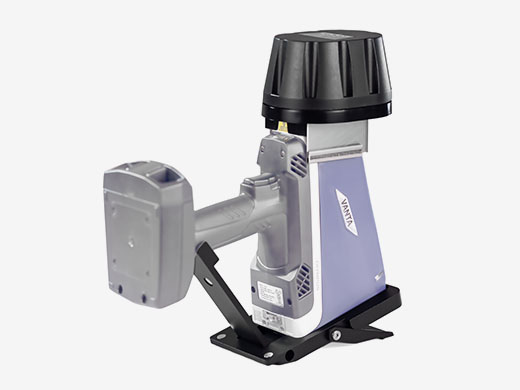 Field stand accessory for handheld XRF analyzers