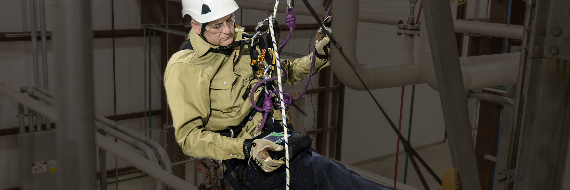 Rope Access with EPOCH 6LT - Flaw Detector