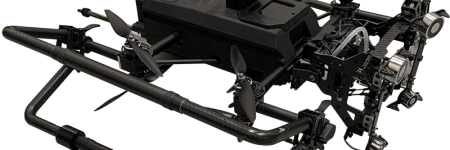 Drone UT vincolato per le ispezioni di spessori a ultrasuoni di strutture complesse