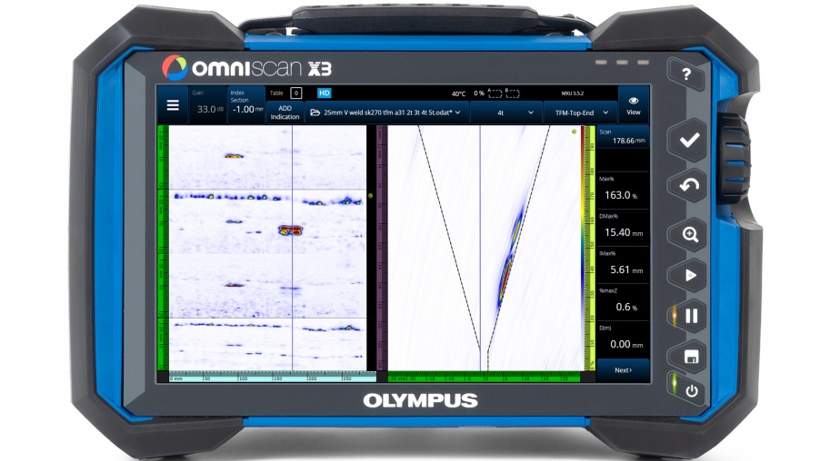 OmniScan X3 PAUT flaw detector