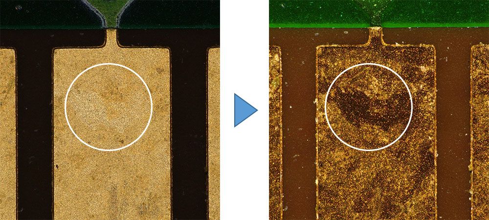 ②偏光観察によるソリューション
