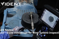 I-care Review: IPLEX™ G Lite Video Borescope for Wind Turbine Inspection