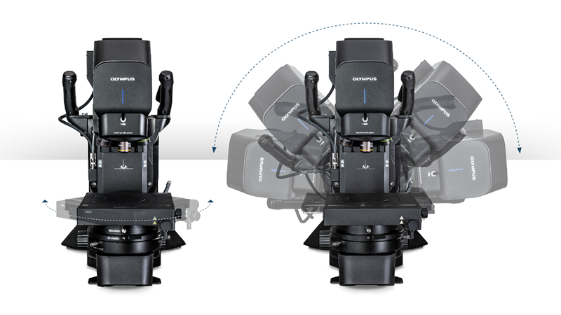 DSX2000数码显微镜上的自由角度观察