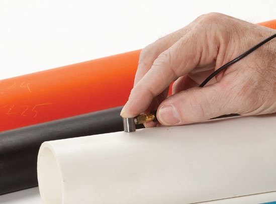 Mediciones ultrasónicas en plásticos