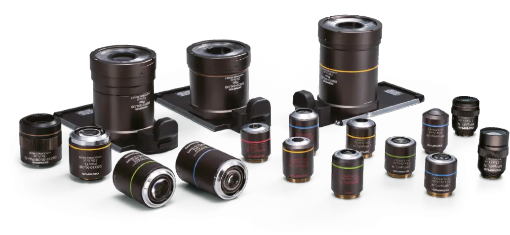 Dedicated objective lenses for the DSX2000 digital microscope