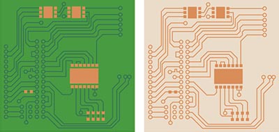 Observation of Resist Residues in Semiconductor Materials