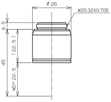 LMPLFLN5x Dimensions LMPLFLN5x Dimensions