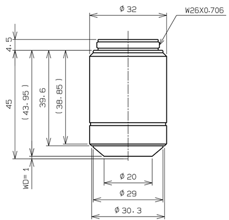 Dimensiones de MPLFLN150xBD Dimensiones de MPLFLN150xBD
