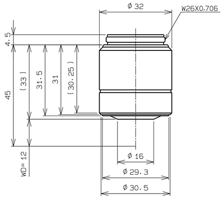 Dimensiones de MPLFLN5xBD Dimensiones de MPLFLN5xBD