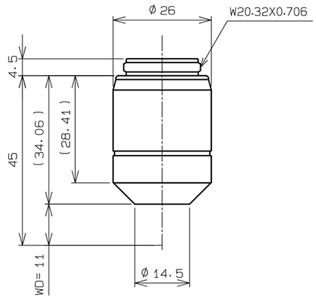 MPLFLN10x Dimensions MPLFLN10x Dimensions