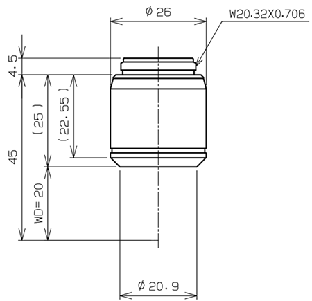 MPLFLN5x Dimensions MPLFLN5x Dimensions