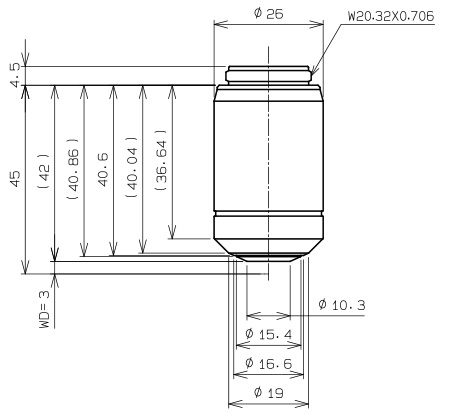 MXPLFLN50X Dimensiones MXPLFLN50X Dimensiones