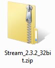 Uncompress zip file