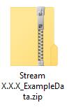 Uncompress zip file