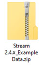 Uncompress zip file