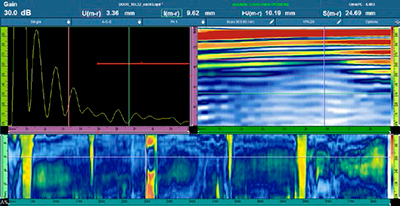 EdgeFORM phased array wheel probe