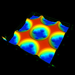 Gray scale mask 凹 ob50× 3D