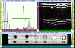 Figure 5: Data captured from one pass covers 4 zones