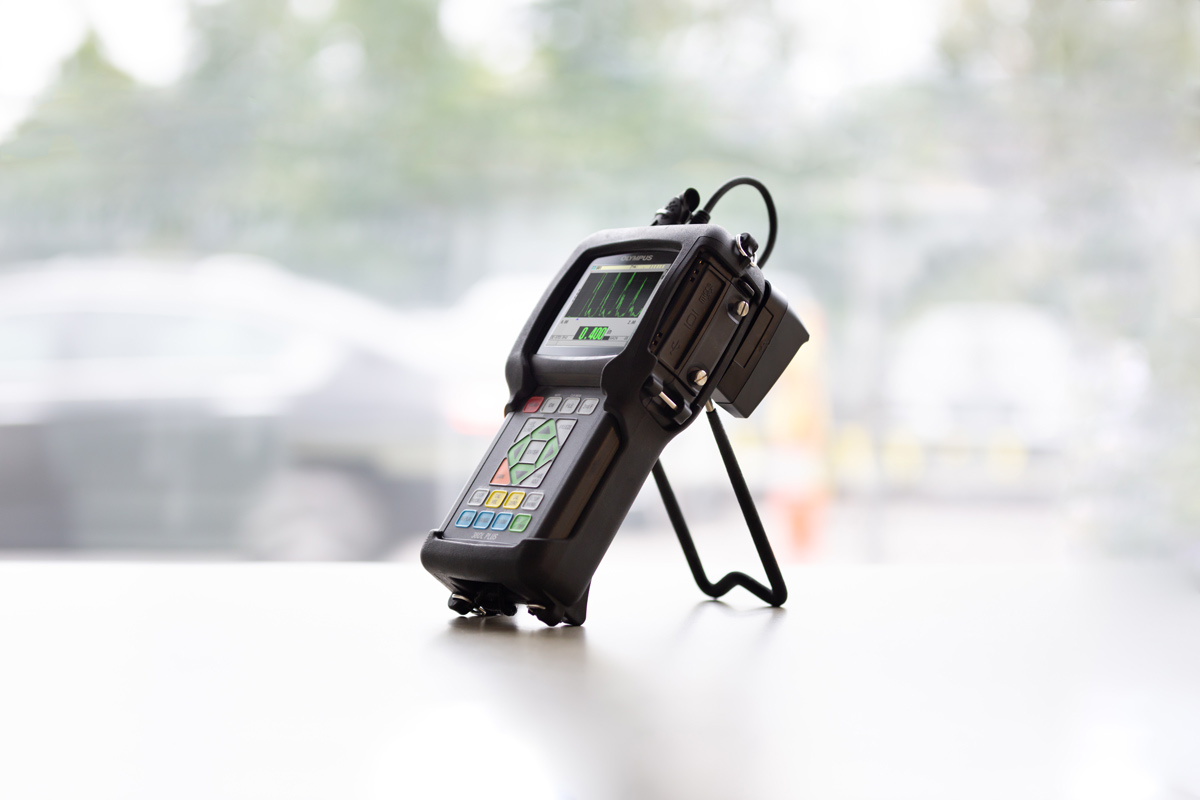 具有无线连通性能的测厚仪