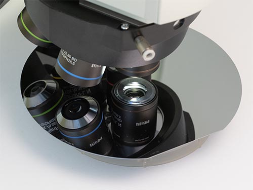 Figura 1. Inspeção de wafer desprotegido.