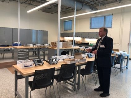Les Crnkovic, the Department Chair of Industrial Technology at San Jacinto College