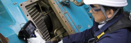 オペレーターによる風力タービン保守点検を楽にするビデオスコープの5つの特長