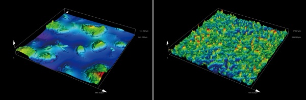Observe steps in the nanometer range and measure height differences at the sub-micron level