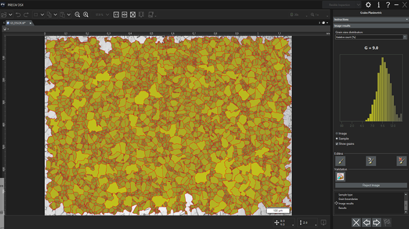 Standard-compliant automated workflow in PRECiV DSX software