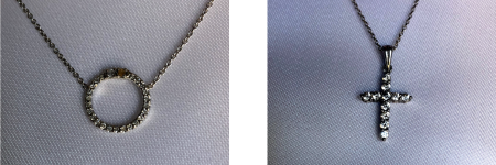 蛍光X線分析計による本物のダイアモンドの識別