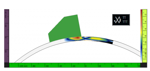 由电池供电的测厚仪