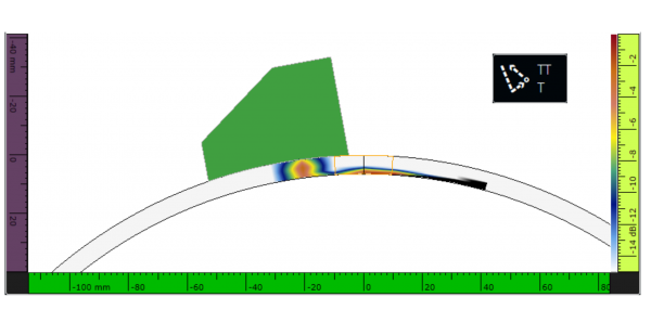 由电池供电的测厚仪